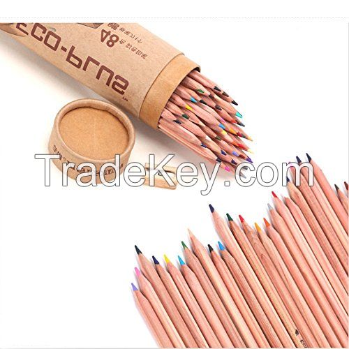 High Quality Natural Wood Colored Pencils Sets 6pcs