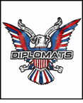 OFFICIAL DIPLOMATS T-SHIRTS!!! WORN IN JUELZ SANTANA VIDEO! RED&BLUE