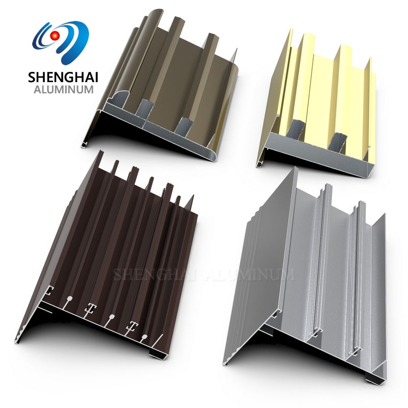 ALUMINIUM in Stock Aluminum Profile For Kitchen Cabinet Aluminium Frame Sliding Wardrobe Door Frame 