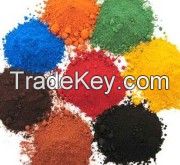 red/yellow/black/green/black pigment iron oxide cas no:1309-37-1