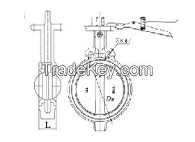 10K Swing Wafer Butterfly Valve