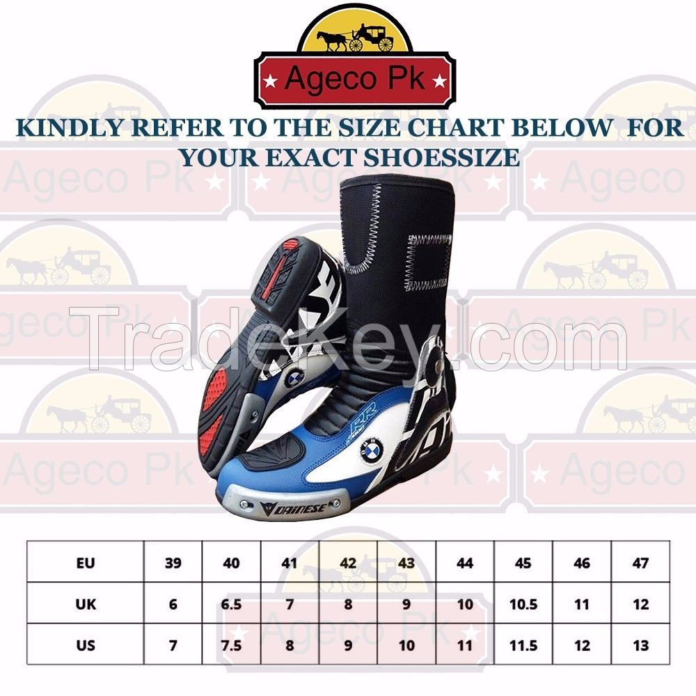 Bmw Motorbike Leather Shoes Motorcycle Racing leather boots