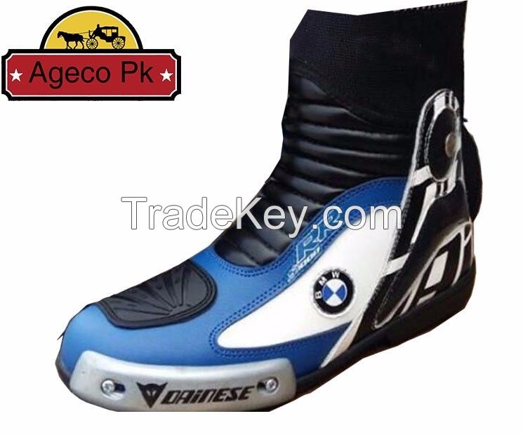 Bmw Motorbike Leather Shoes Motorcycle Racing Leather Boots