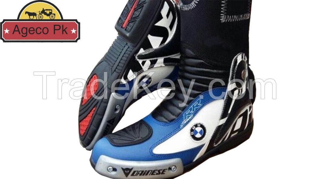 Bmw Motorbike Leather Shoes Motorcycle Racing leather boots
