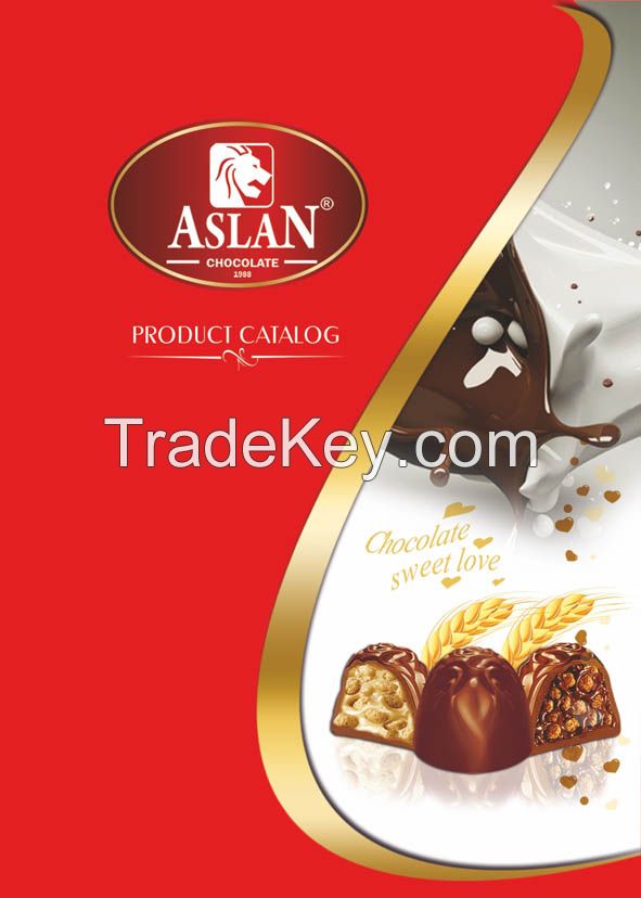 Chocolate, Biscuits, Wafer, jelly, Candy By Aslan Chocolate, Turkey