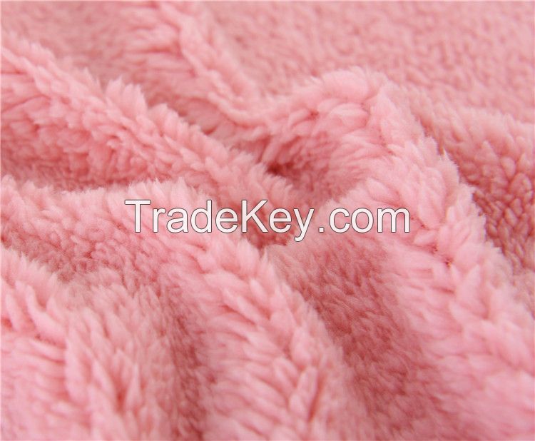 High quality embroidered throw blanket