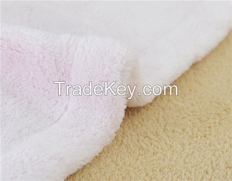 Sherpa soft thick throw baby blanket