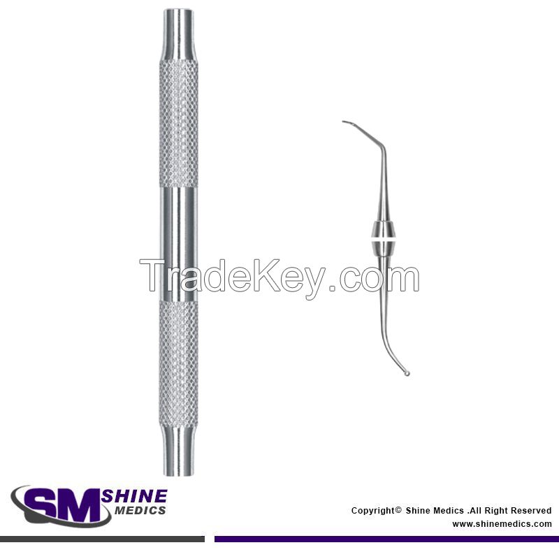 Apical Plugger/Burnisher Small - Right Size : Diameter 0.5 mm Ãƒï¿½ - 1.4 mm Ãƒï¿½ Stainless Steel