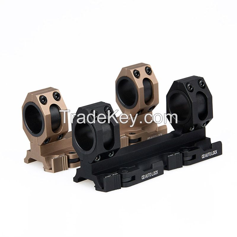 Quick released double ring scope mount hunting weaver rail rifle scope mount CL24-0134
