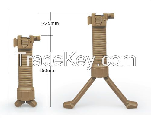 Tactical 20mm RIS Foregrip Picatinny Rail Fore Grip Bipod Airsoft Rifle CL19-0105