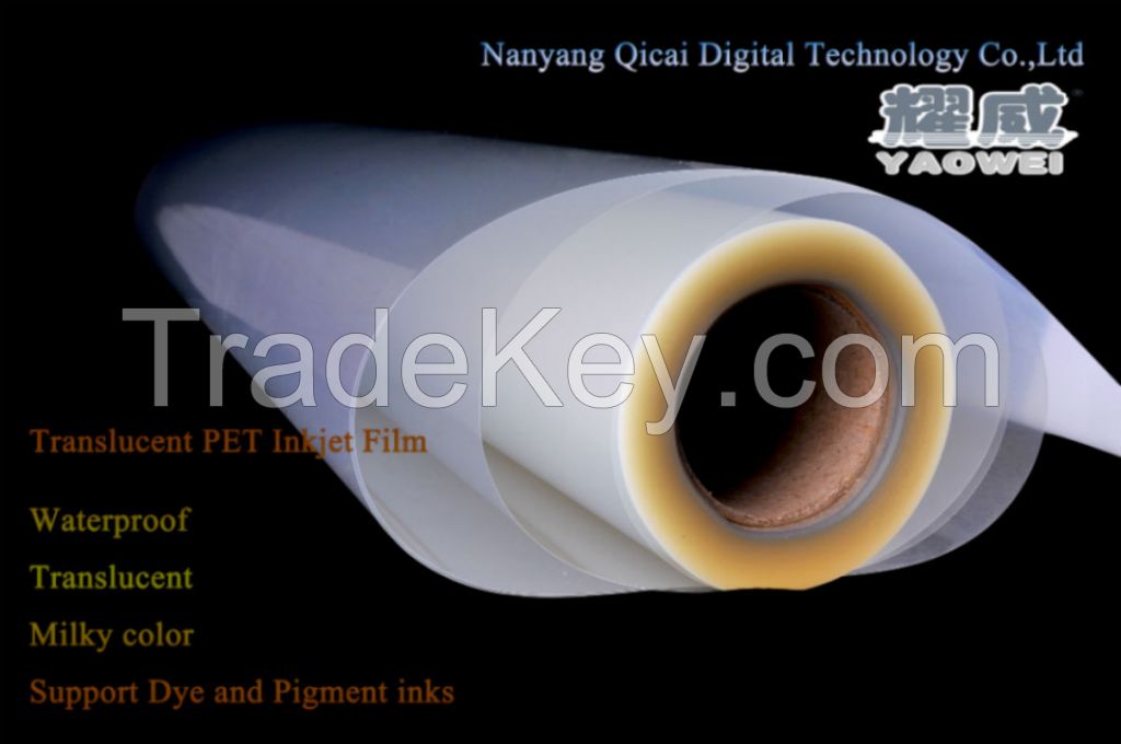 Waterproof Transparent Pet Inkjet Film for Silk Screen Printing 