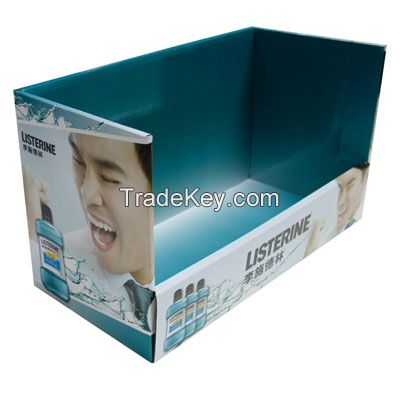 Cardboard display box for retail