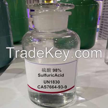 China sulfuric acid 98%