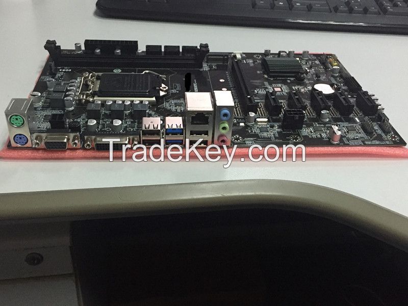 BTC motherboard DDR4 LGA1151 Hot selling Motherboard