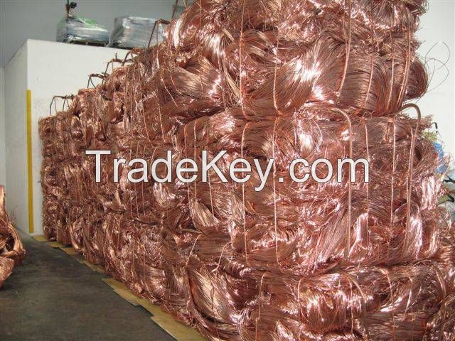 High purity  millberry copper ,copper scrap, copper wire 99.9% for sale
