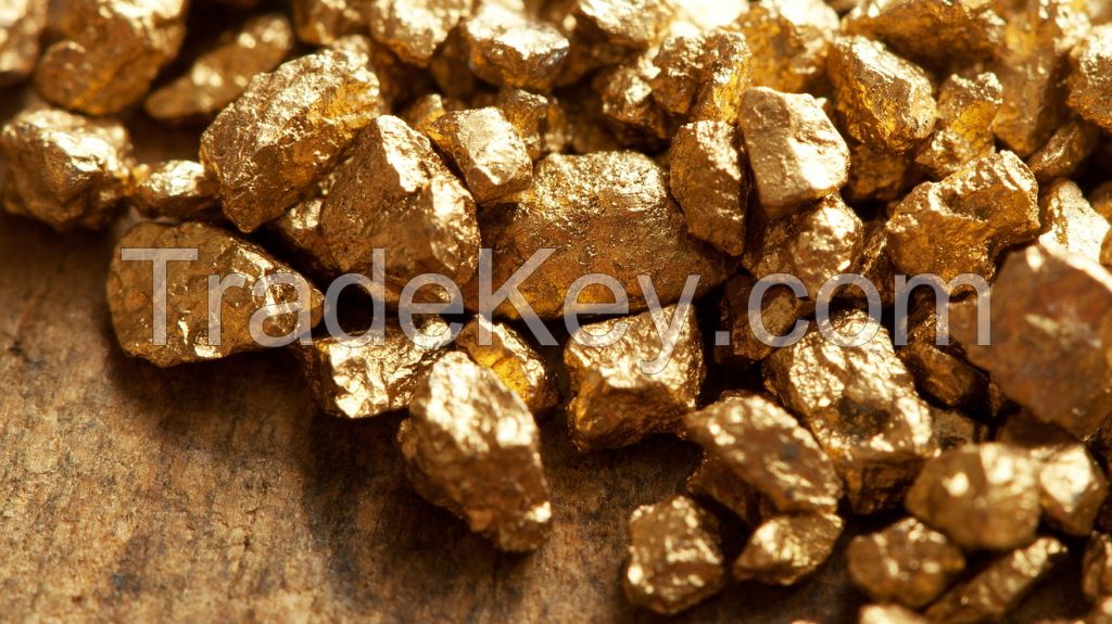 Gold nuggets, Bars