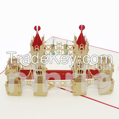 Tower bridge 3d pop-up card