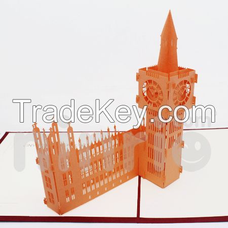 Big Ben 3d pop-up card