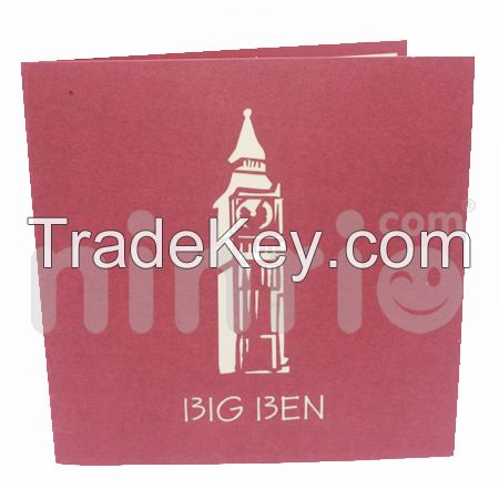 Big Ben 3d pop-up card