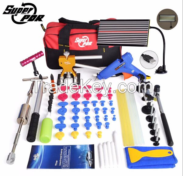 Super PDR paintless hail dent repair tool kit auto repair kits