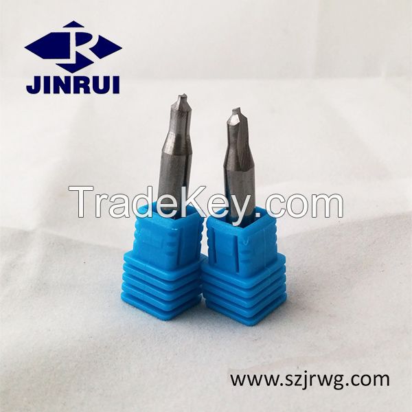 CNC One Flute Spiral Solid Carbide End Mill/Step Engraving Bits/Customized Router Bits