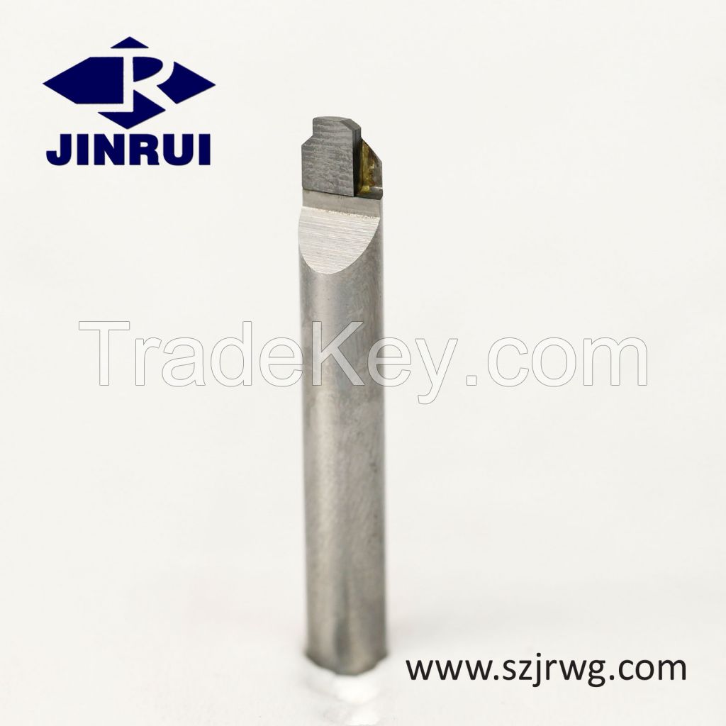 CNC One Flute Solid Carbide Diamond Cutter/PCD Engraving End Mill/Customized Router Bits