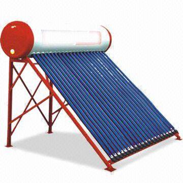 Compact non-pressured solar water heater