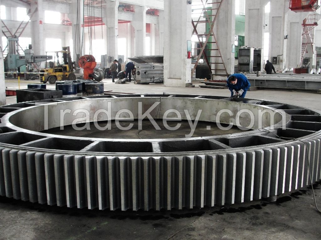 large gear wheel for ball mill and kiln gear ring