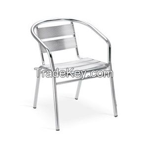 ALUMINIUM CHAIR SILVER