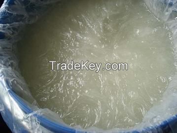 White or light yellow Sodium Lauryl Ether Sulfate 70% SLES supplier