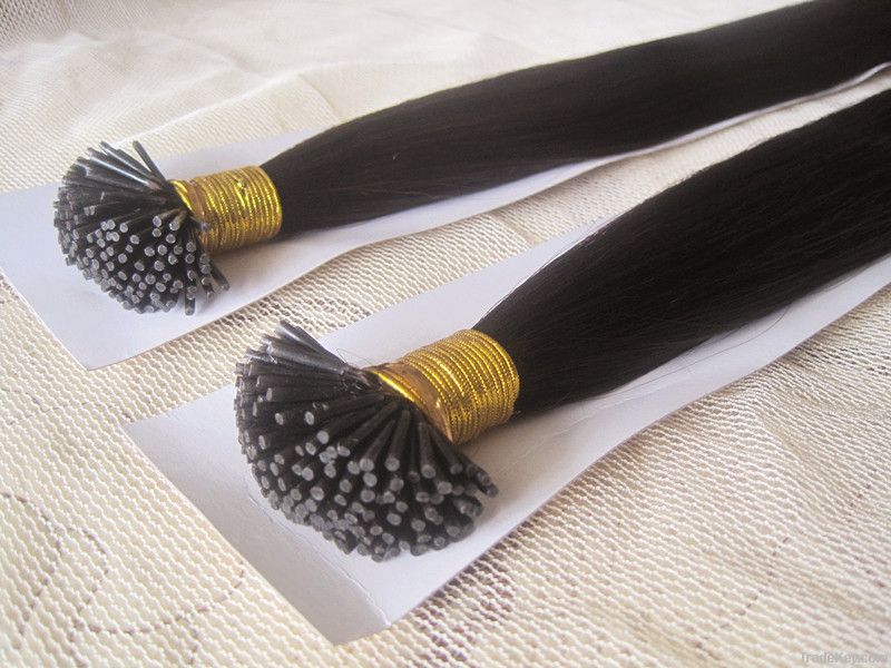 0.5g/strands, 20" I-tipped hair extension European remy