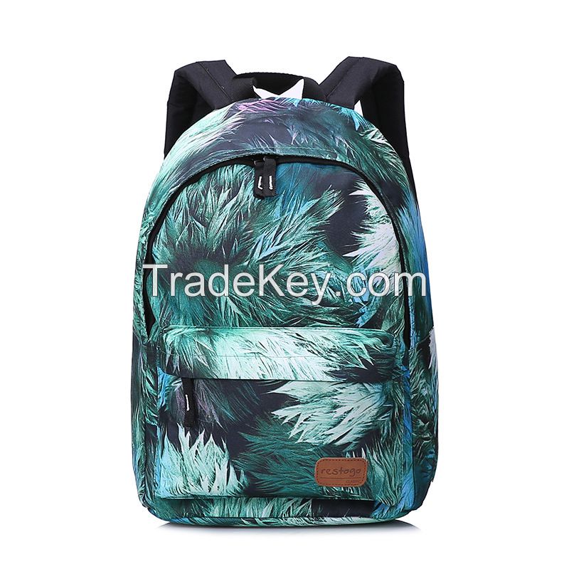 Full Printed Student High School Bag Backpack