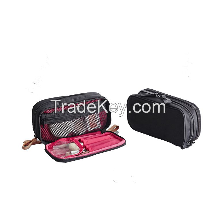 Multifunctional Nylon Women Makeup Cosmetic Bag Case