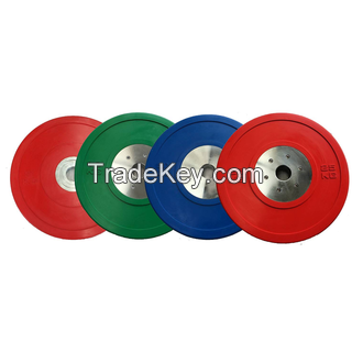 Crossfit fitness equipment competition rubber plates