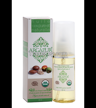 100% Organic cosmetic CACTUS oil and ARGAN Oil 60 ml