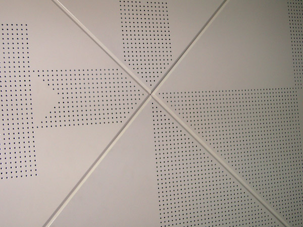 Square Ceilings with different patterns