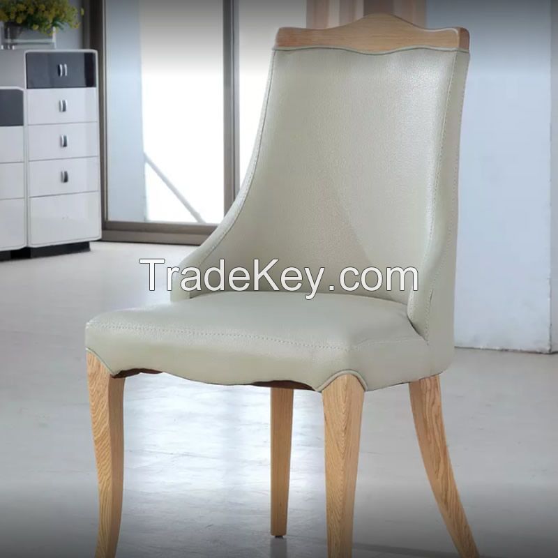 Dining Chairs Restaurant Leather Modern Fashion Wholesale Wooden Design Source Building Material:chinahomeb2b.com