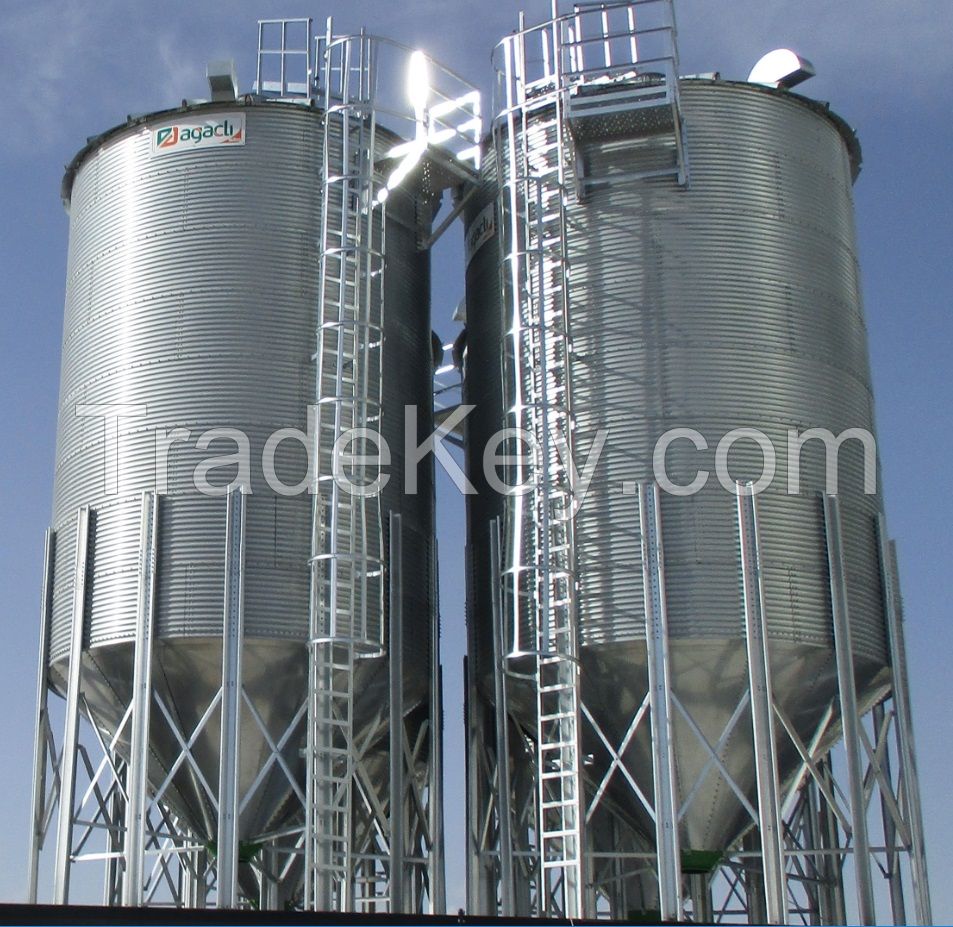 Steel Silo (grain Storage Bin)