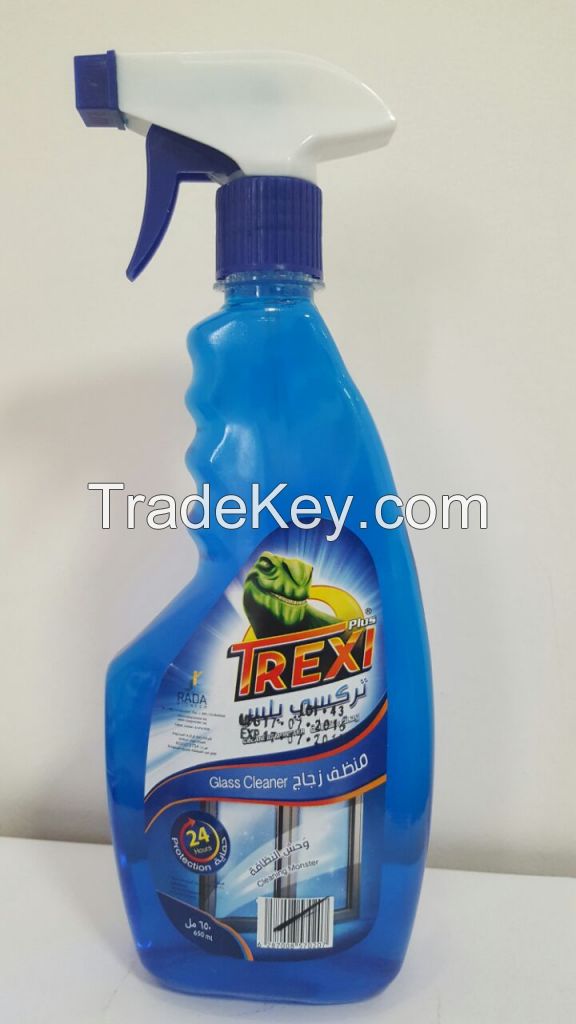 VINA hand wash, fabric softener ; TREXI dish wash, glass cleaner