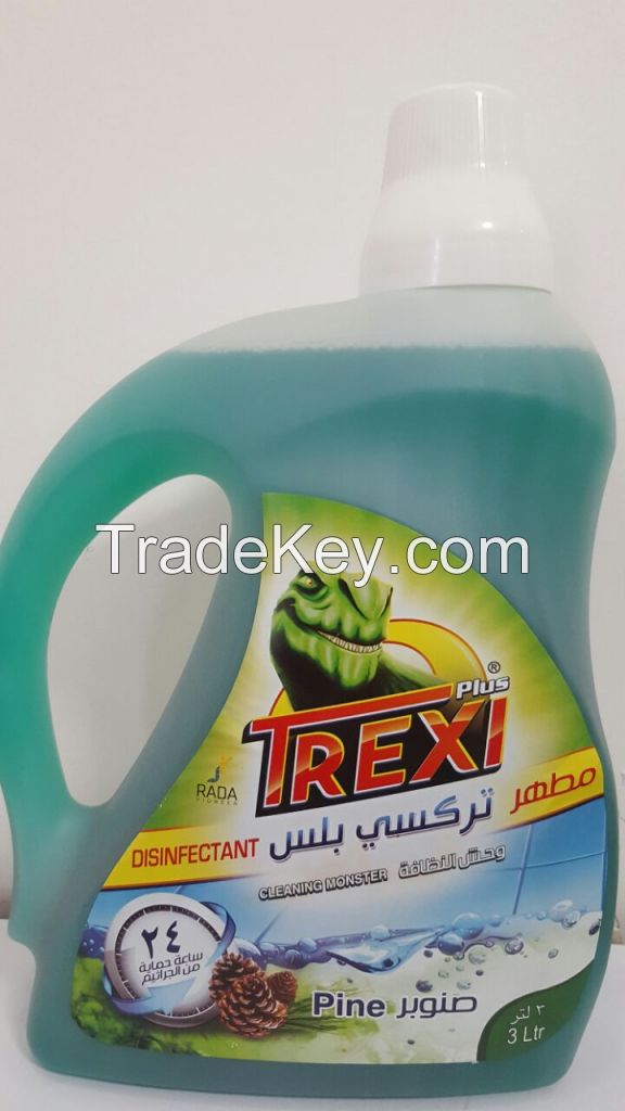 VINA hand wash, fabric softener ; TREXI dish wash, glass cleaner