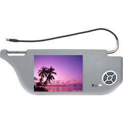 Sun Visor Moniter