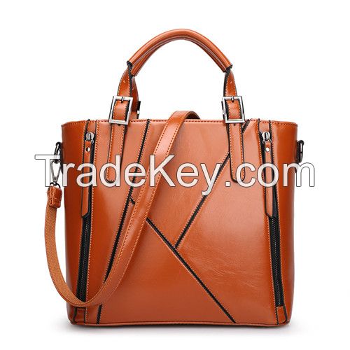 Leather Shoulder Bag PF6364
