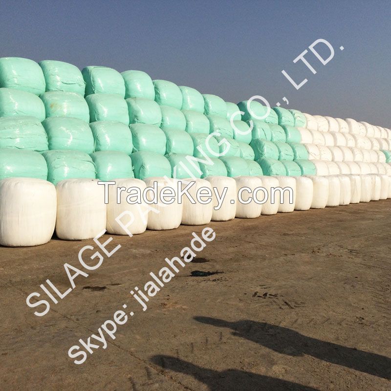 High UV proof plastic film,farm pack film,round silage wrap film,colored bale film,roll plastic film for Ireland