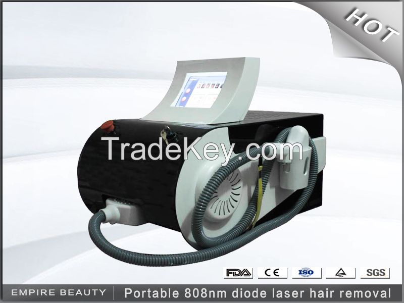 Portable 808nm diode laser hair removal portable epilator