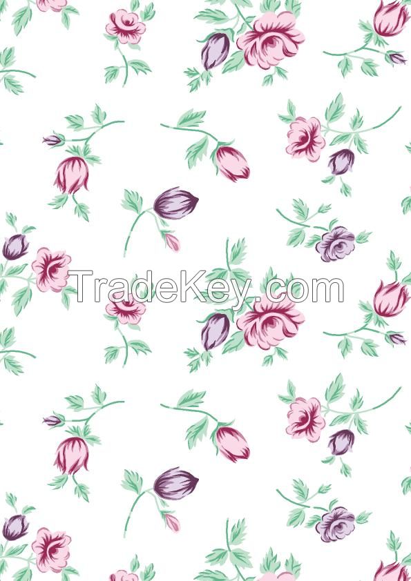 Printed cotton cloth