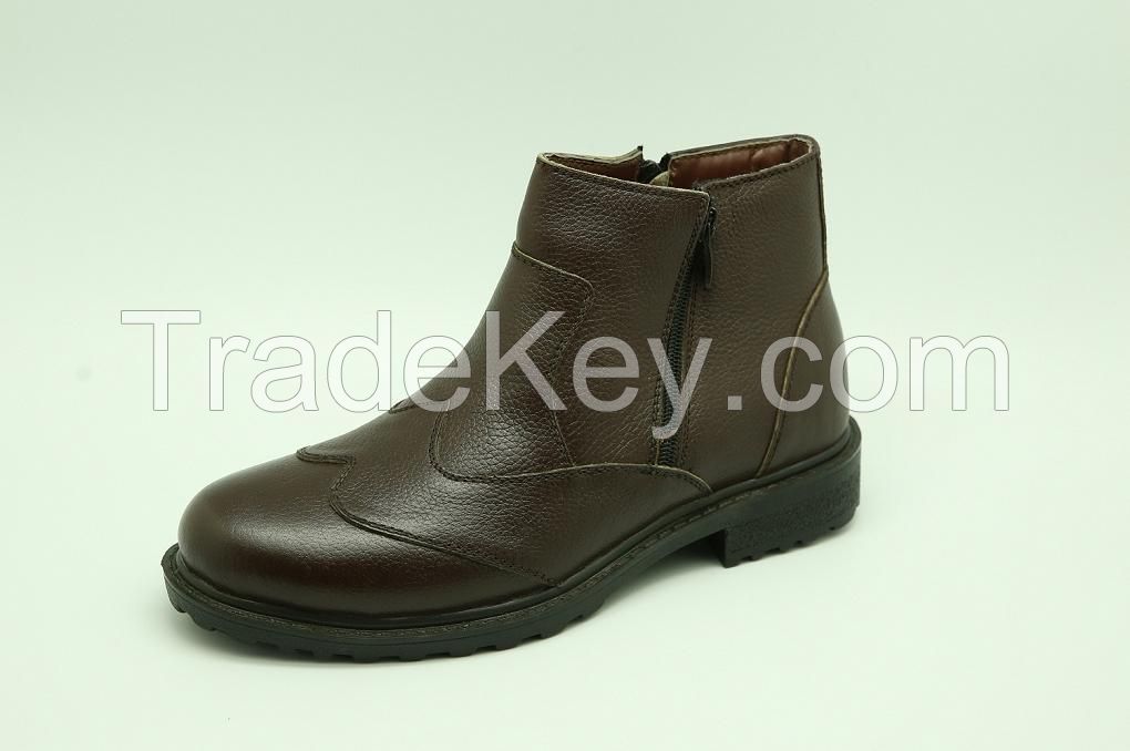 Winter half boots model N142W