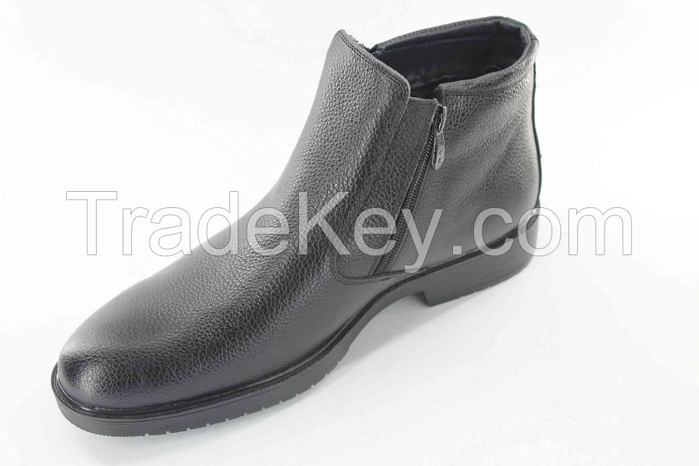 Winter half boots model Z173