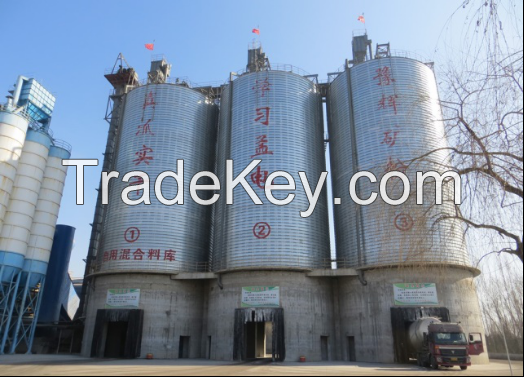 30ton-10000ton Steel Silo for Cement, Fly Ash, Lime with Packing line and Bulk Truck Loading System