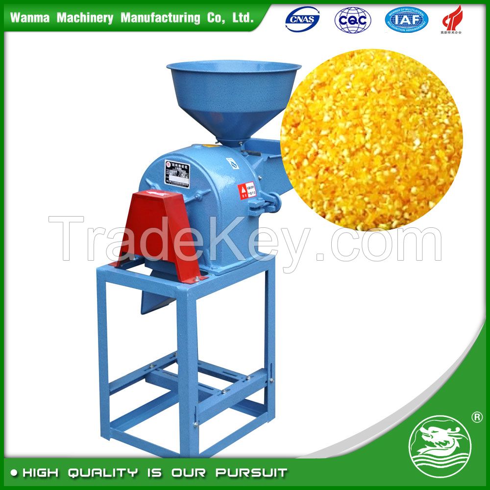 WANMA0010 Gold Supplier Grain Crusher Small Corn Milling Machine