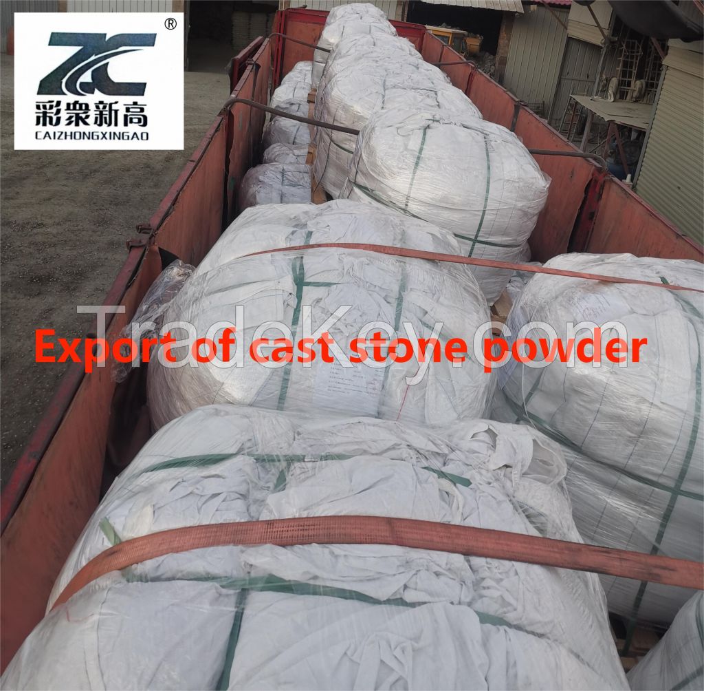 Diabase cast stone powder